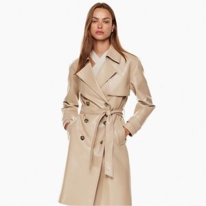 babaton tabloid trench coat